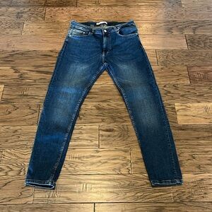 Zara Slim Straight Mens Jeans Size 36